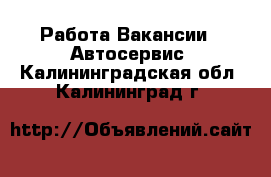 Работа Вакансии - Автосервис. Калининградская обл.,Калининград г.